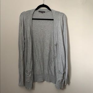 Grey Cardigan with Buttons